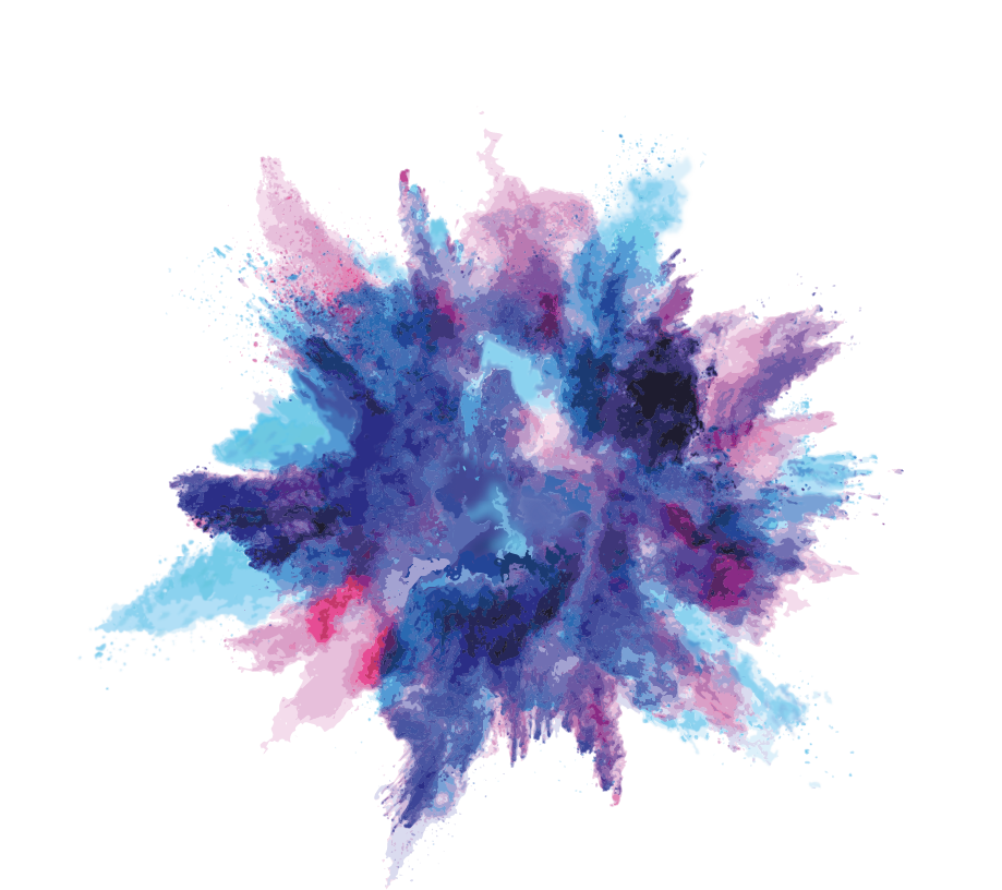 image explosion de peinture contact Esprit Danse